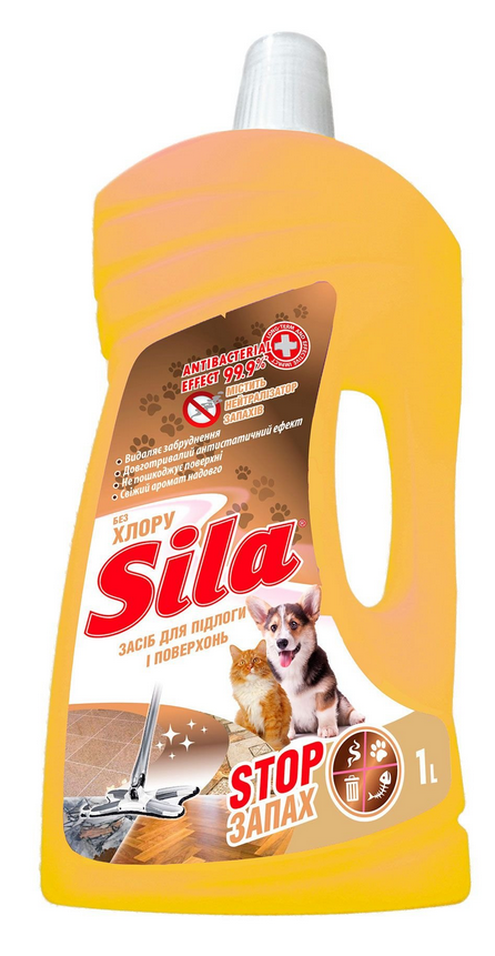 SILA Засіб для миття підлоги і поверхонь STOP ЗАПАХ